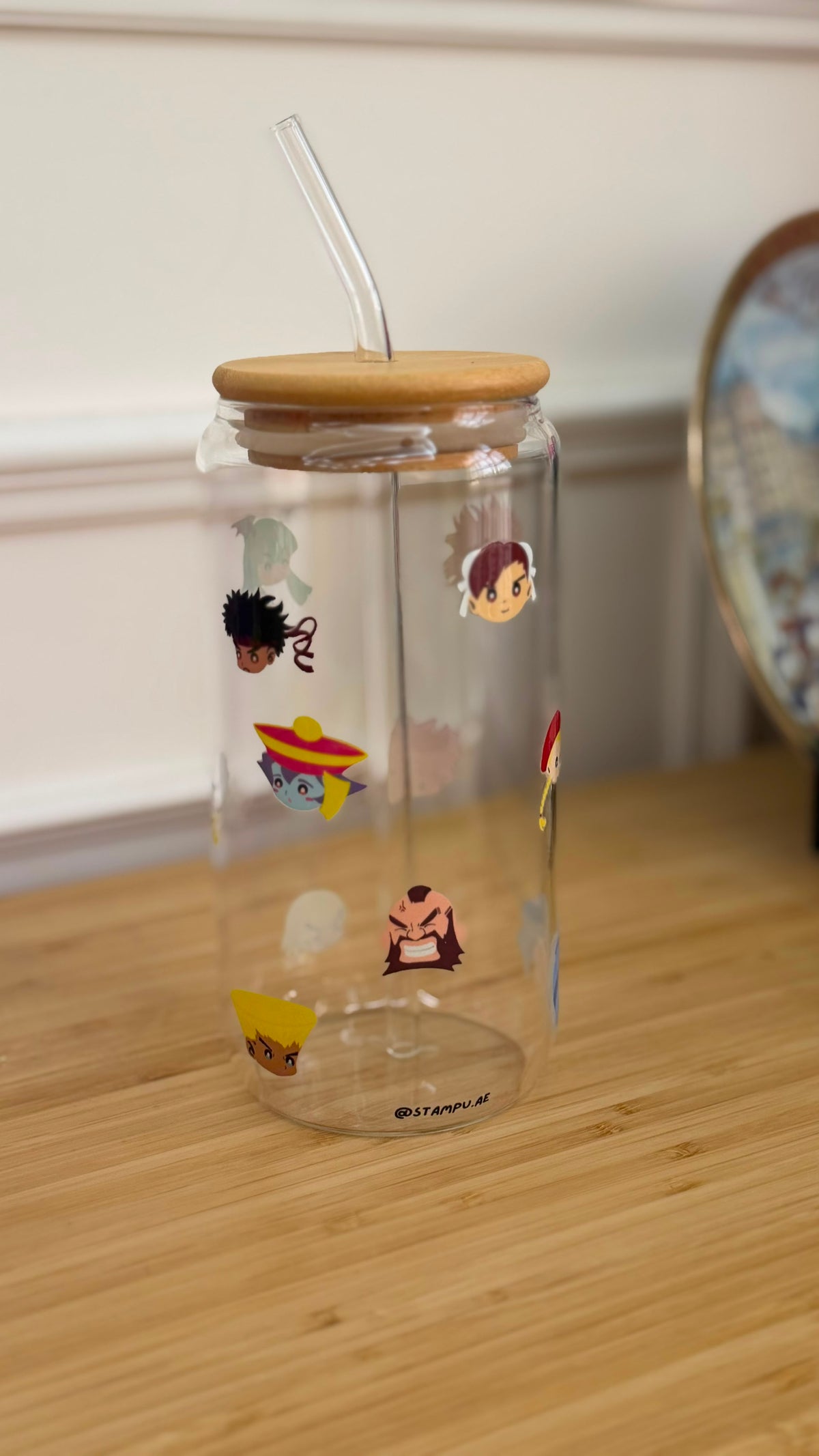 Street fighter bamboo cup