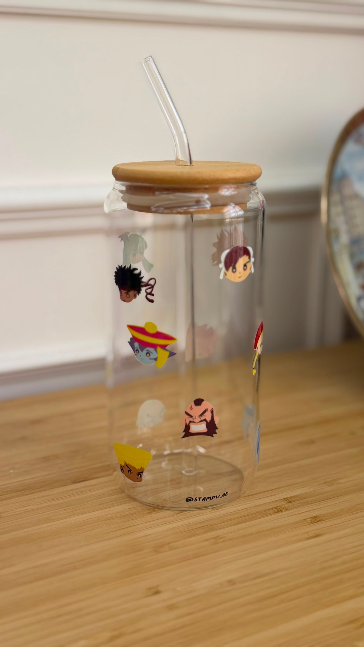 Street fighter bamboo cup