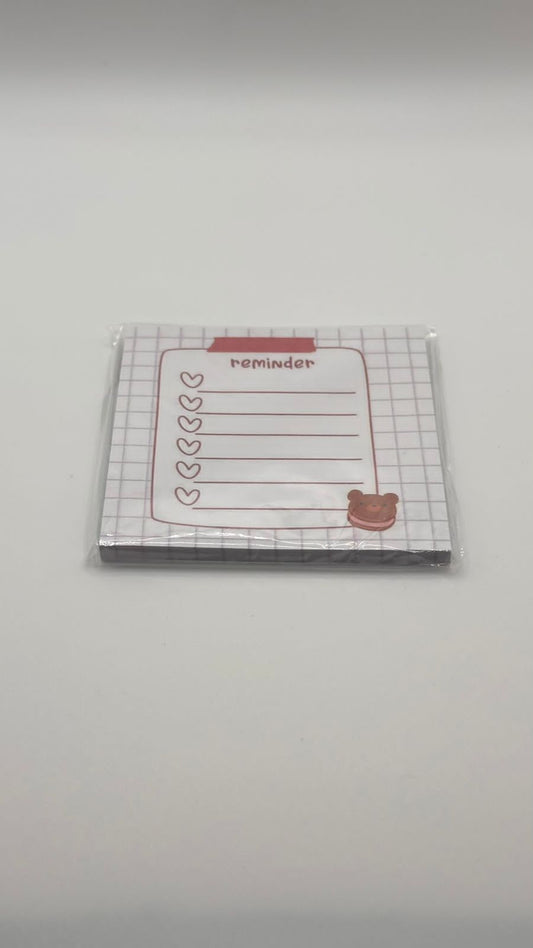 Sticky notes